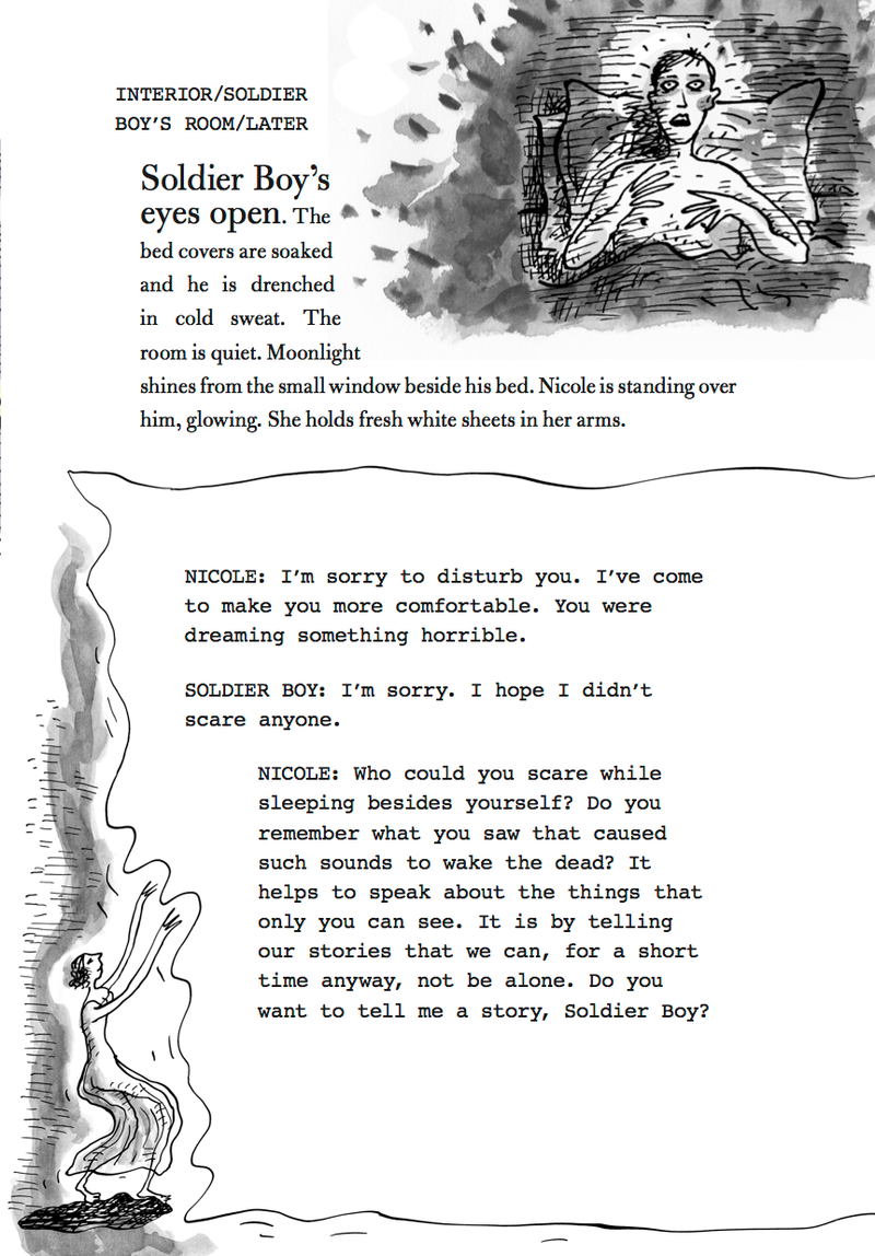 Illustration for article titled Here’s a peek at Black Francis’ new illustrated novel